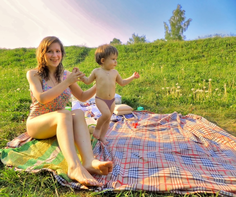 Муж отпустил меня с друзьями погулять,