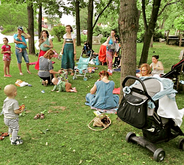 Фотоотчет со встречи мамы в парке 2 июля, Музеон.