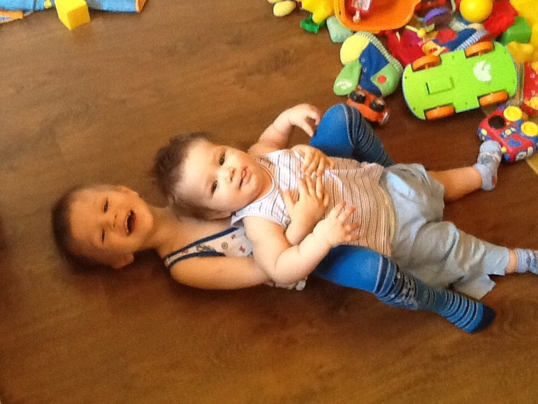 Растут мои зайчики