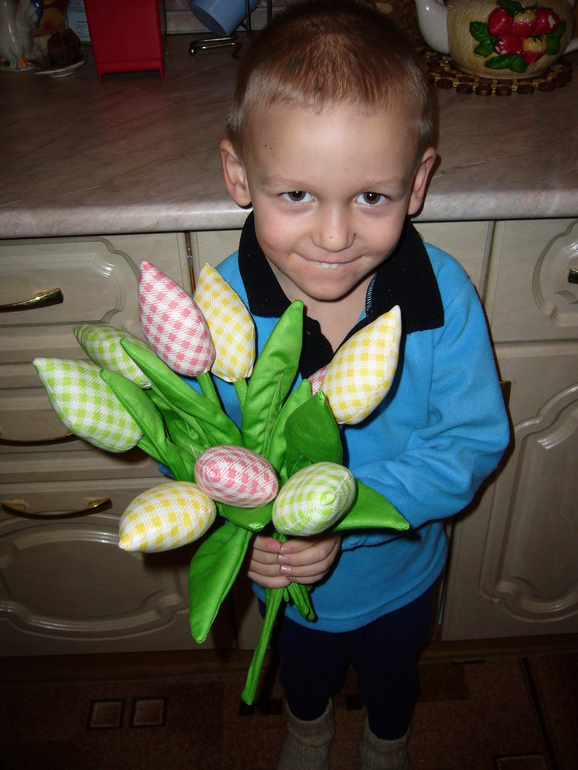 Снова тюльпаны....