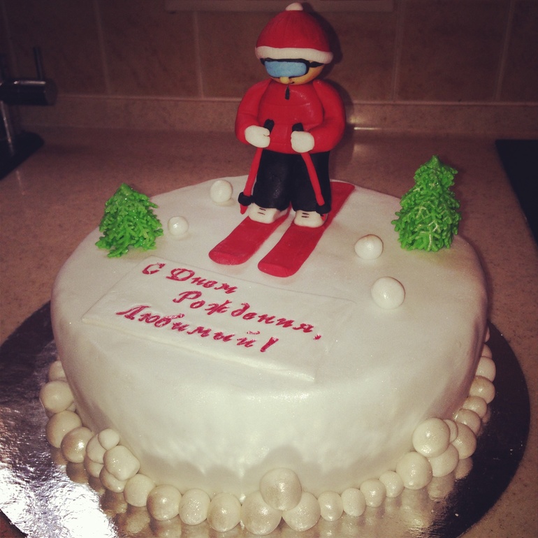 Тортик для сестры на др и для мужа бывшей одногруппницы!