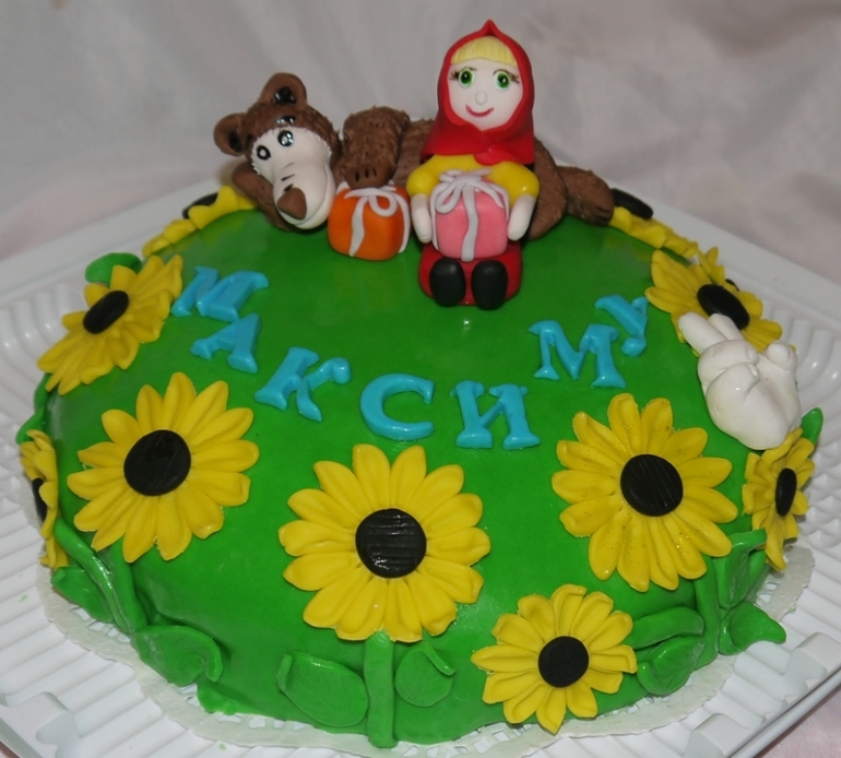 Мое хобби. Тортики оформленные мастикой