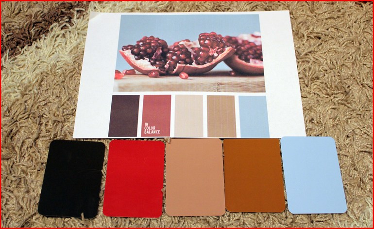 ТЗ "Красный цвет". Фрукты - овощи.