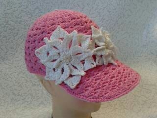 Бейсболка с вариацией и шапочки летние:)