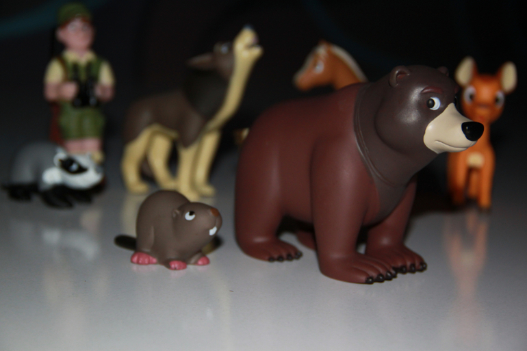 DeAgostini "Животные леса" 2-5 номер