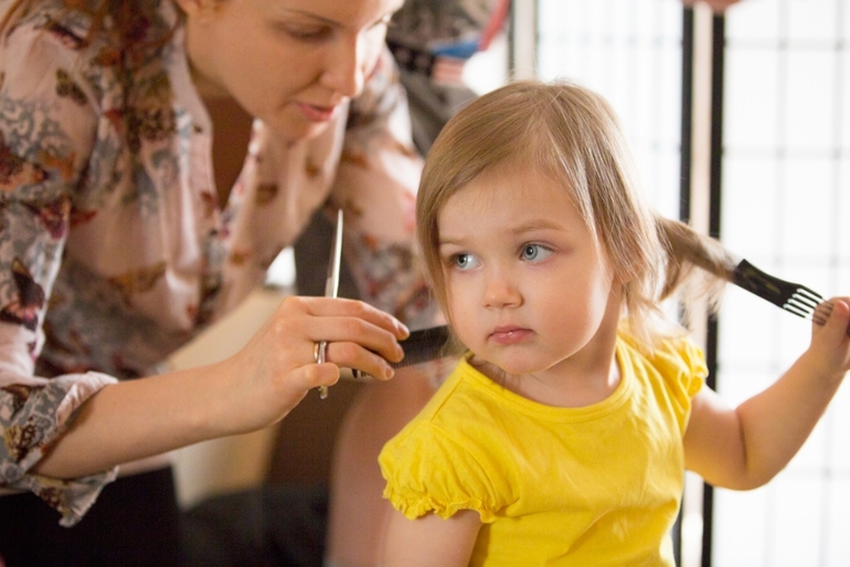 Первая стрижка