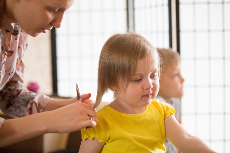 Первая стрижка