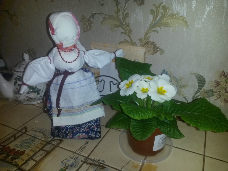 Первая русская народная кукла (а ля столбушка)