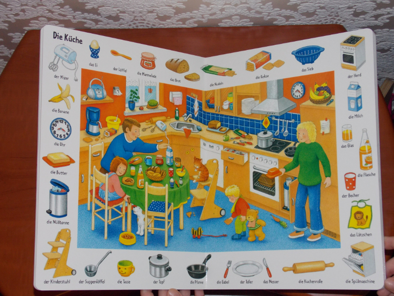 Развороты Bilder suchen - Wörter finden by Sybille Brauer