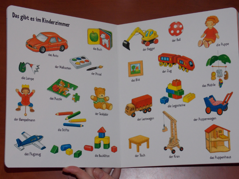 Развороты Bilder suchen - Wörter finden: Rundherum bei mir Zuhause  by Sybille Brauer