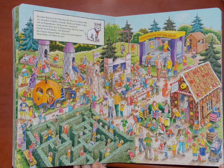 Развороты Der große Arena Wimmelbilderspaß zum Suchen, Finden und Entdecken