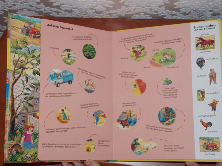Развороты Mein großes Wimmelbuch mit Gucklöchern by Anne Suess