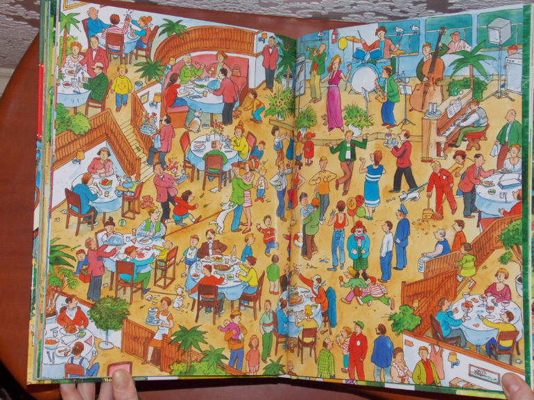 Развороты Mein extragrober Wimmelbuch-Spab by Guido Wandrey