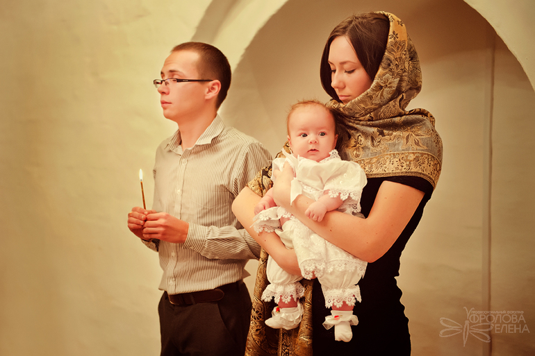 Таинство Крещения Машеньки!