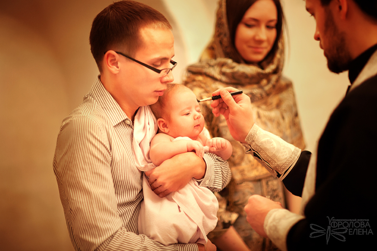 Таинство Крещения Машеньки!