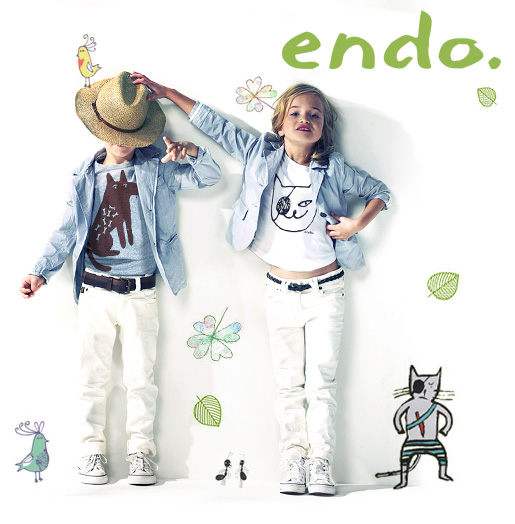 Распродажа детской одежды Endo -50%.