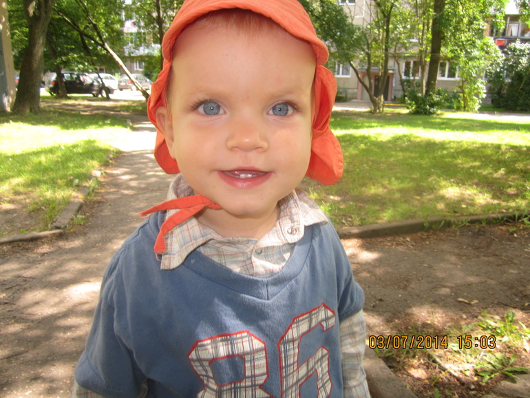 Стефану 1 год и 3 месяца