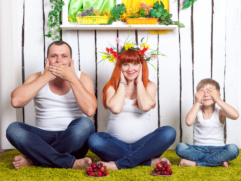 Наша фотосессия 36 недель