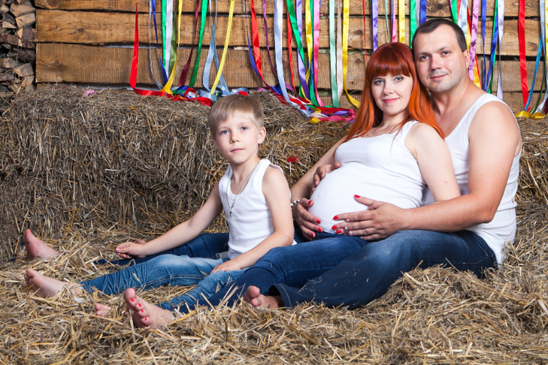 Наша фотосессия 36 недель