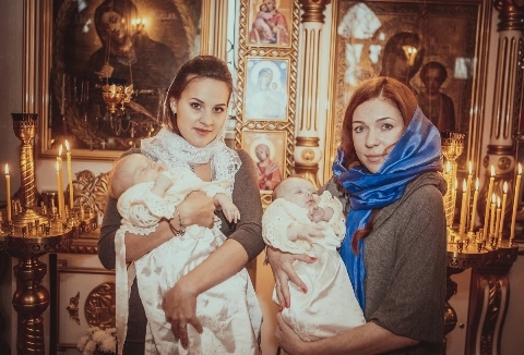 Наши крестины...