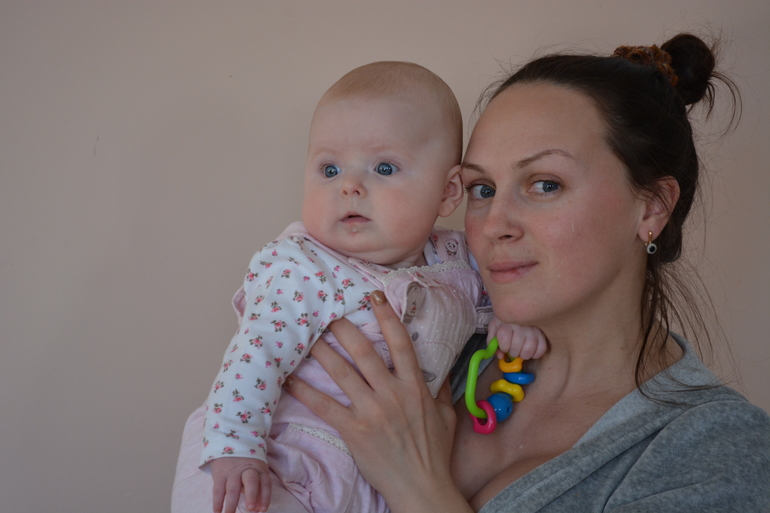 Моей пышечке 5 месяцев!