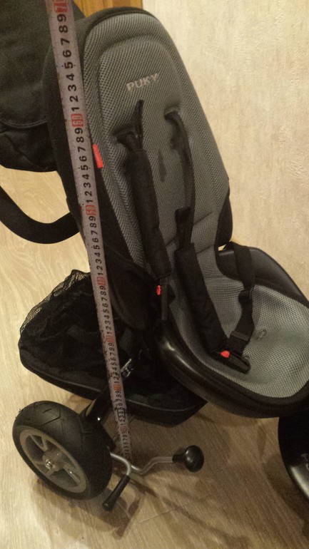 PUKY  ceety S6 на черной раме