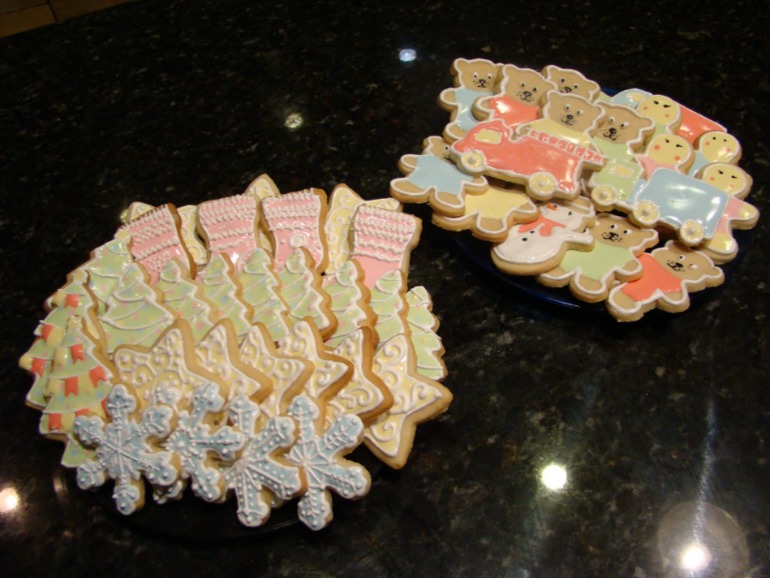 Печенье для деда Мороза.