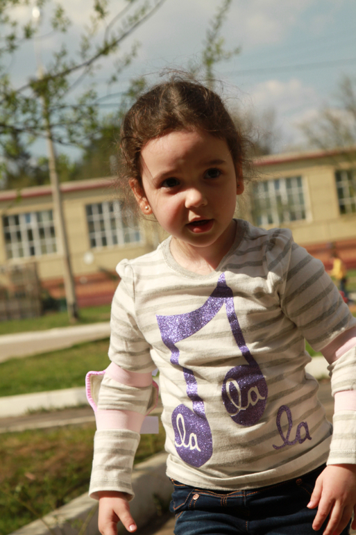 Софийка и ролики!