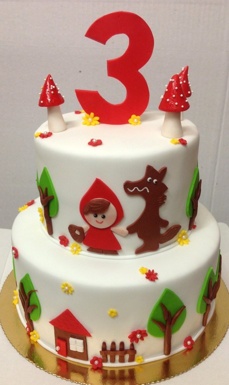 тортики с аппликациями