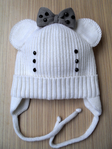 Шапочка и шарфик Микки