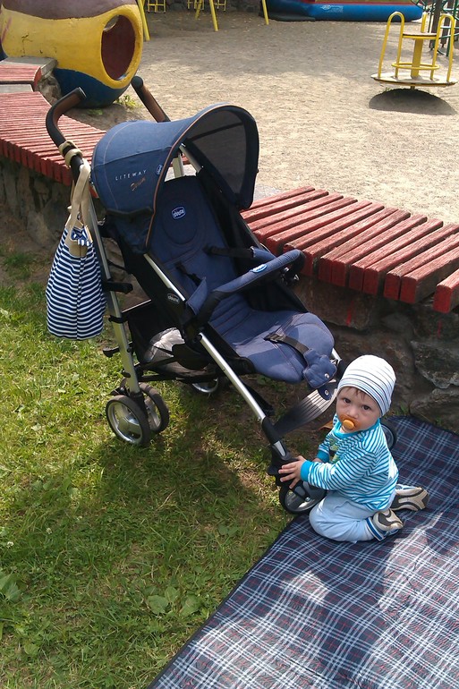 Наша новая коляска!