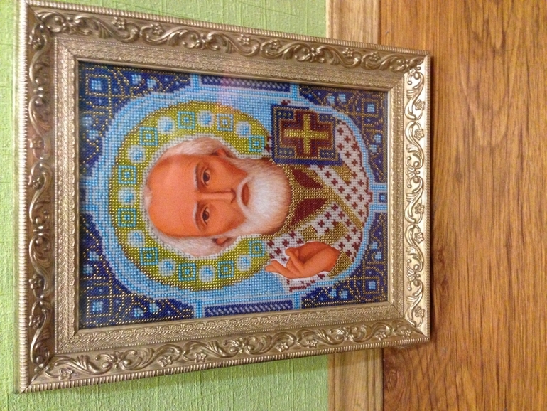 Иконы вышитые бисером.... продаю