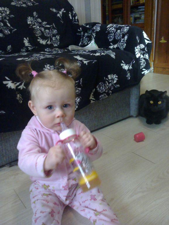 А у нас новая причёска!!!