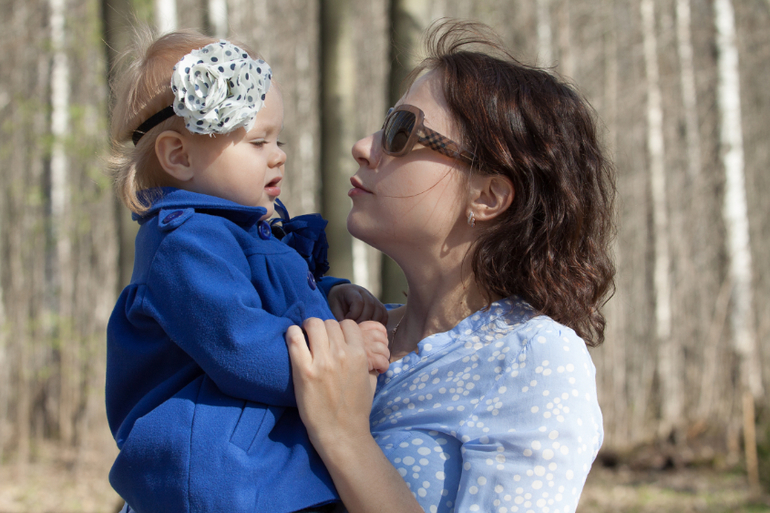 Милана и ее мама