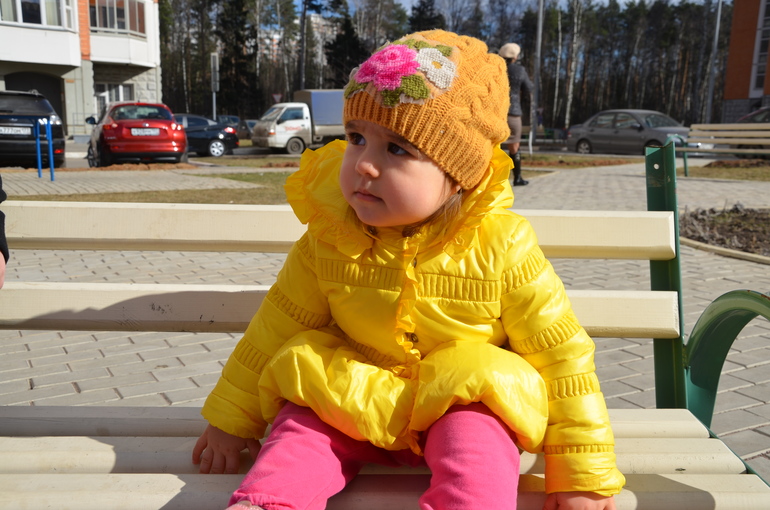 Вишенке полтора годика...