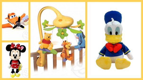 Игрушки от компании Disney