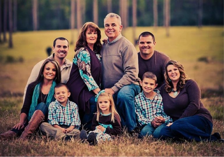 Большая семья