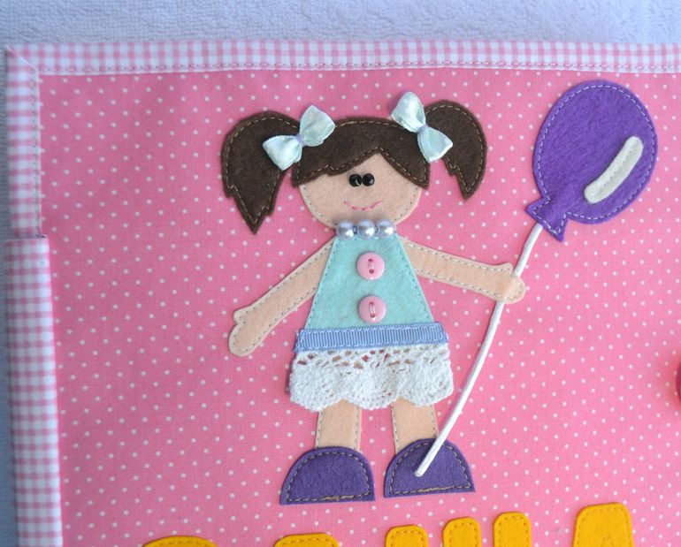 Именная развивающая книжечка)