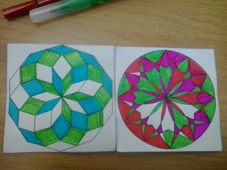 Мандалы. Наши занятия и игры.