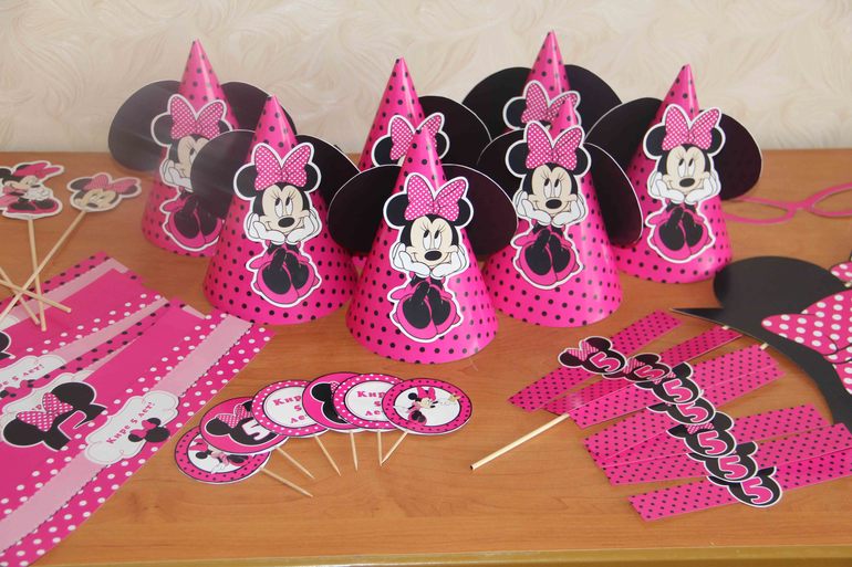 Набор для оформления дня рождения Минни Маус