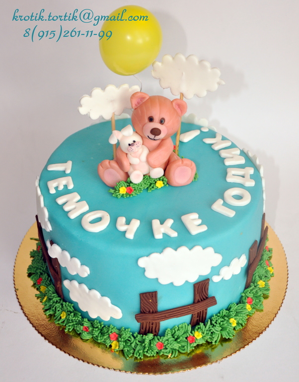 торт на годик