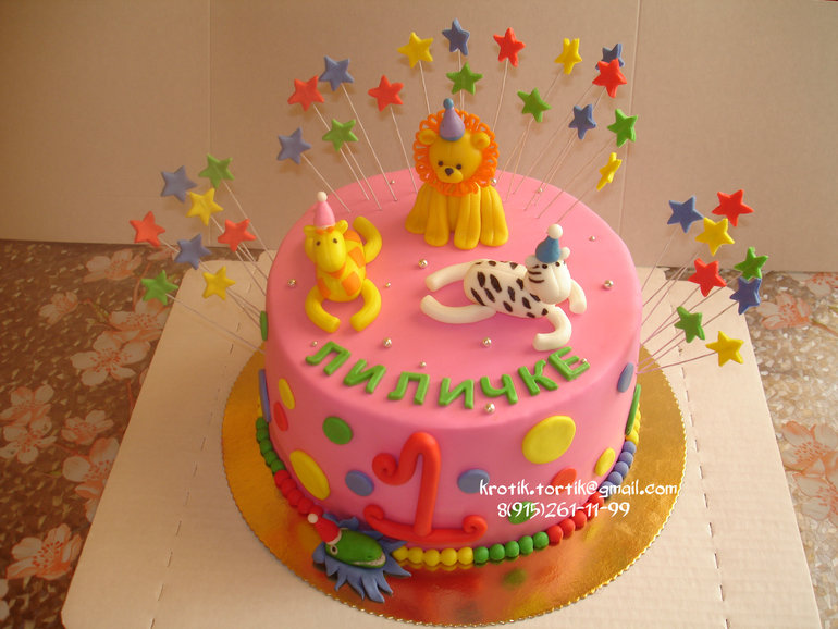 торт на годик