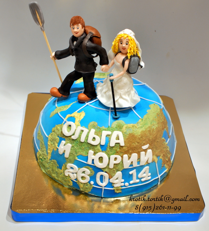 торт свадебный