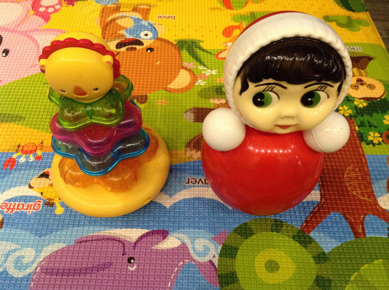 Наши игрухи!а чем играют ваши малыши??