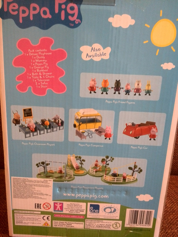 Домик свинки Пеппы Peppa house deluxe