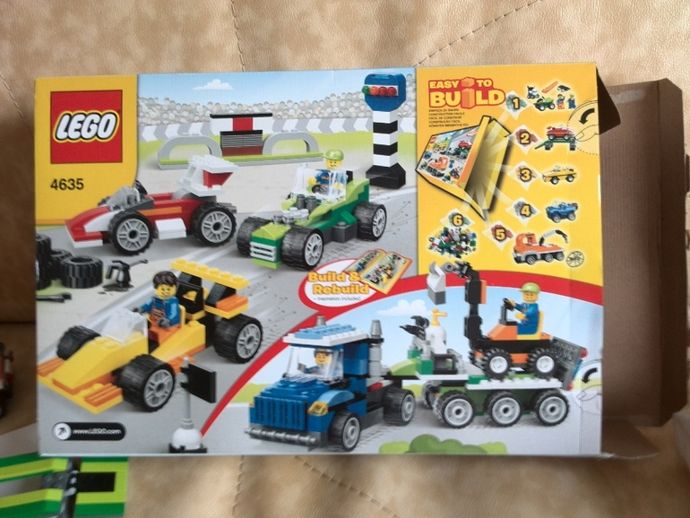 Лего 4635 Веселый транспорт