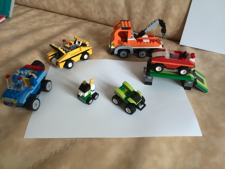 Лего 4635 Веселый транспорт