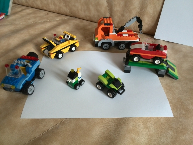 Лего 4635 Веселый транспорт