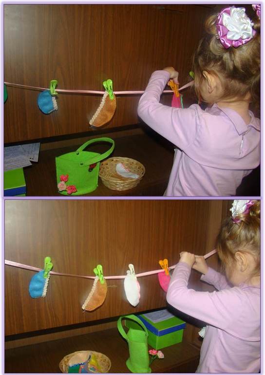 Моторика: Занятие 9 "Мишки для малышки"