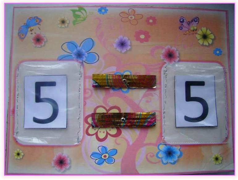 Карточка для сравнения величин